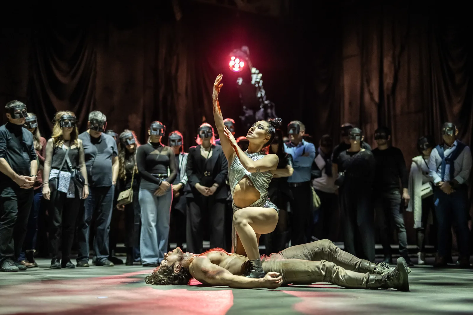 Andrea y Jonathan — Aerial performance